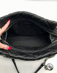 Michael Kors Black Quilted Leather Kathy Shoulder Bag