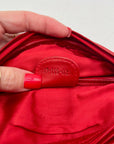 Gucci Red Smooth Leather Belt Bag