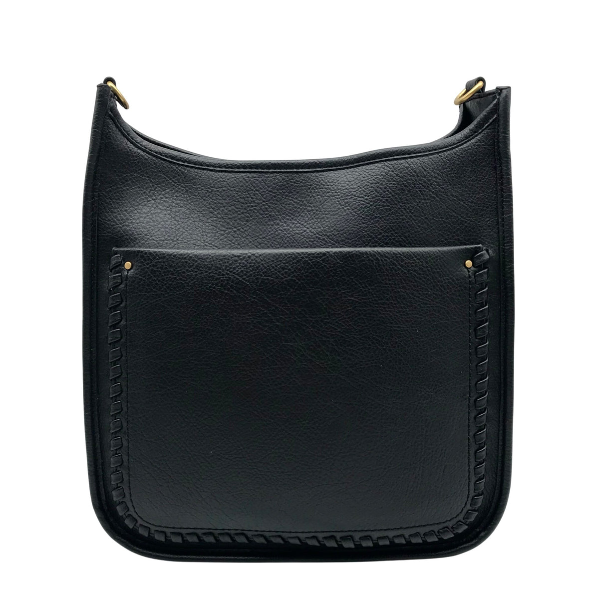 Style &amp; Co Black Medium Whipstitch Crossbody