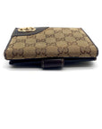 Gucci Monogram New Britt French Tri Fold Wallet