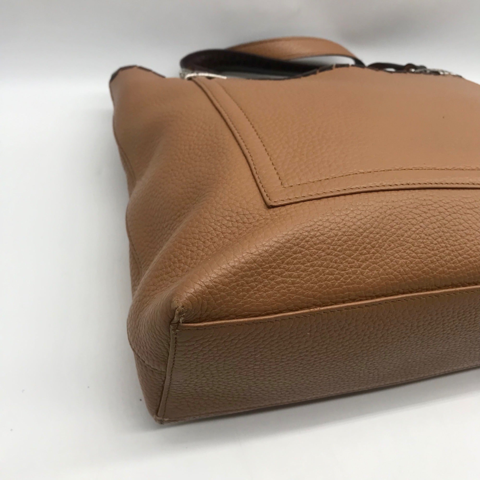 Brighton Tan &amp; Brown Leather Shoulder Bag