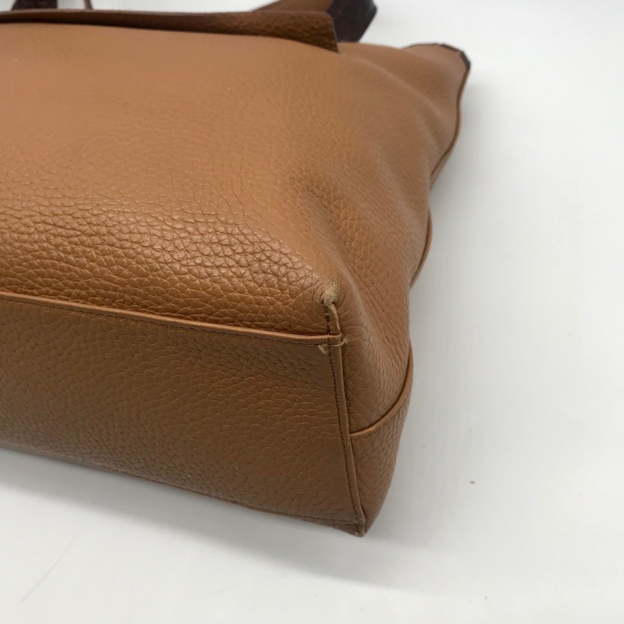 Brighton Tan &amp; Brown Leather Shoulder Bag