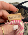 Dooney & Bourke Black and Grey Signature Canvas Tote Bag