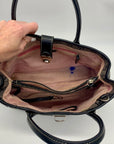 Dooney & Bourke Black and Grey Signature Canvas Tote Bag