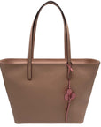 Kate Spade Pink Leather Zip Top Kelsey Tote