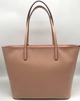 Kate Spade Pink Leather Zip Top Kelsey Tote