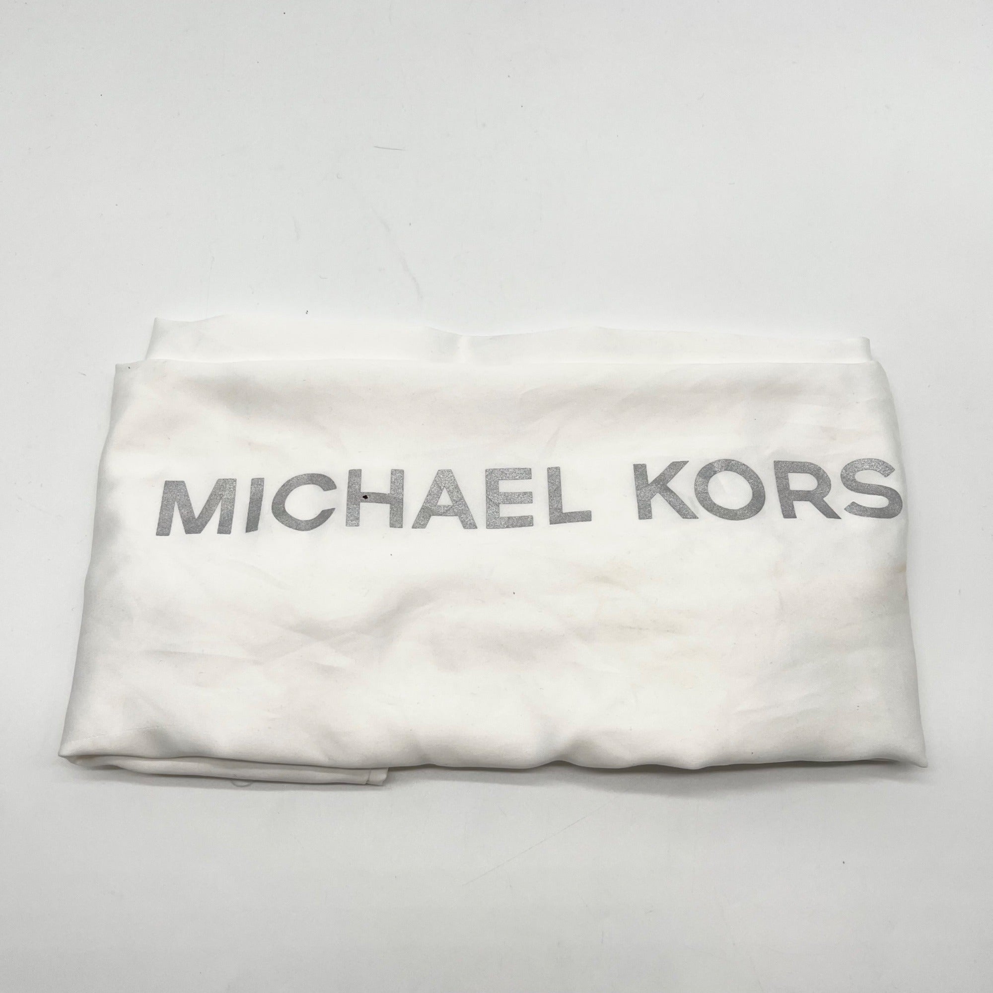 Michael Kors Camel Pebbled Leather Mae Reversible Tote Bag