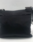 Brighton Black & Brown Croc Embossed Patent Leather Go Go Crossbody Bag