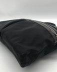 Brighton Black & Brown Croc Embossed Patent Leather Go Go Crossbody Bag