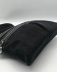 Brighton Black & Brown Croc Embossed Patent Leather Go Go Crossbody Bag