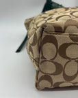 Coach Signature Python Stripe Tote Bag F25706