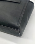 Coach Black Saffiano Leather Bleecker Riley Carryall Handbag