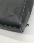 Coach Black Saffiano Leather Bleecker Riley Carryall Handbag