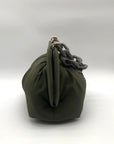 Themoiré Bios Chain Link Forest Green Re-Nylon Crossbody Clutch