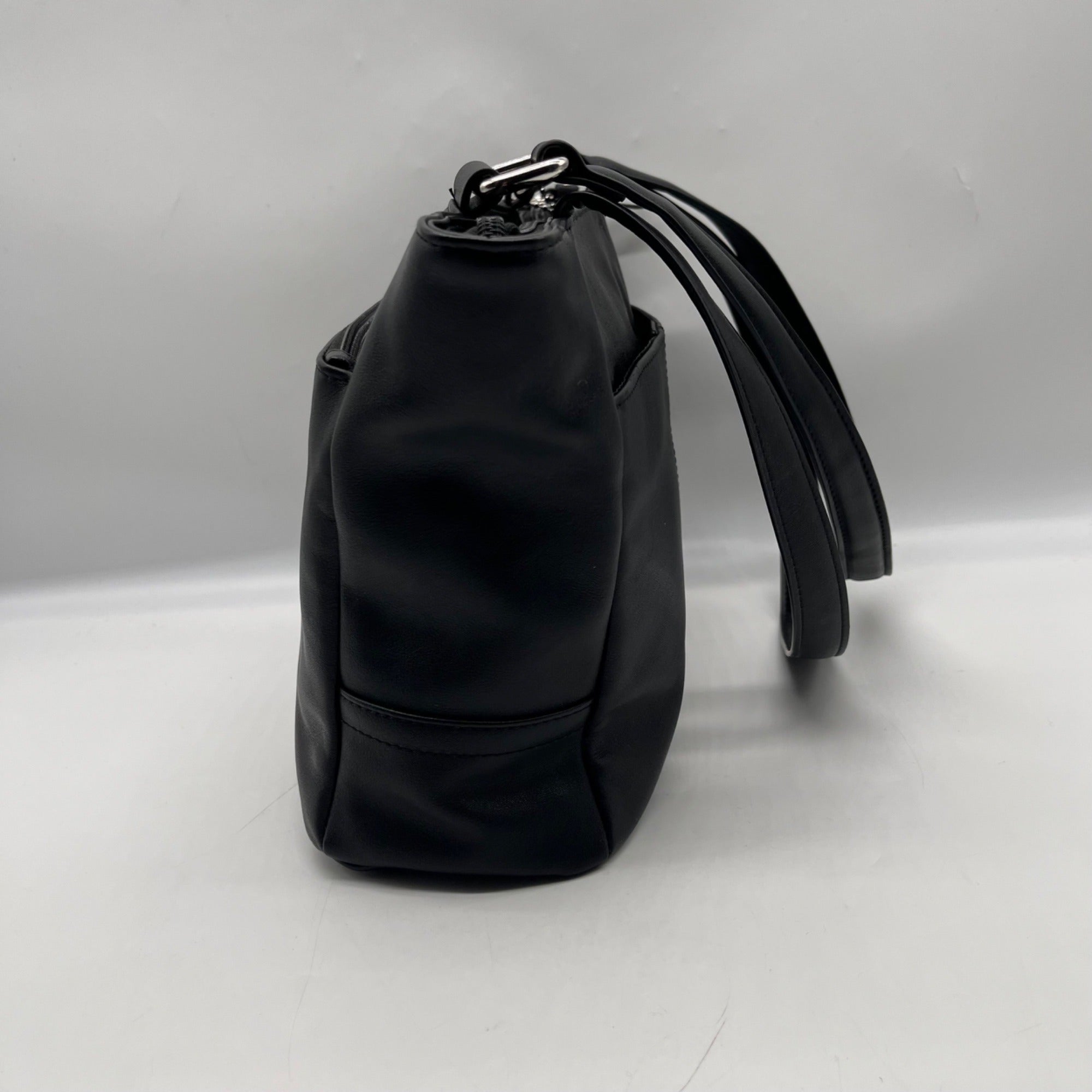 Giani Bernini Black Leather Nappa Classic Leather Tote