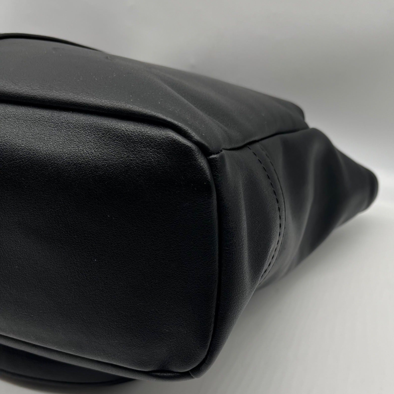 Giani Bernini Black Leather Nappa Classic Leather Tote