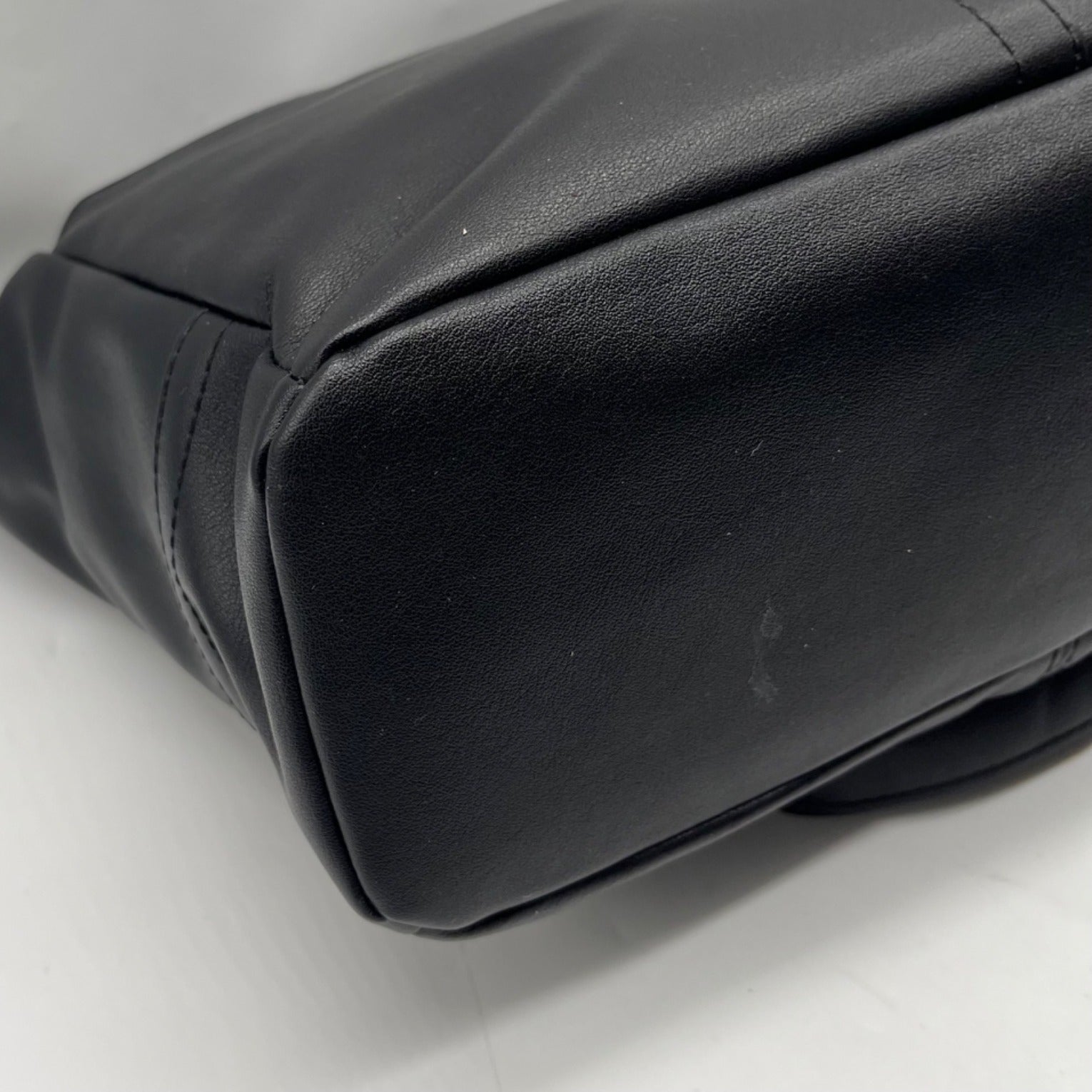 Giani Bernini Black Leather Nappa Classic Leather Tote