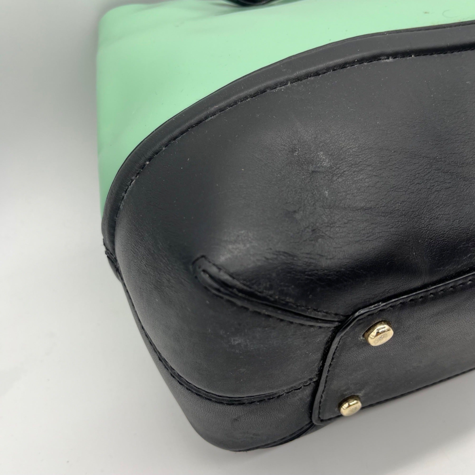 Kate Spade Mint Green Leather Shoulder Bag