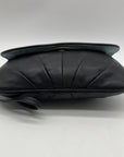 Coach Black Bleecker Smooth Leather Wristlet