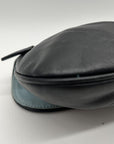 Coach Black Bleecker Smooth Leather Wristlet