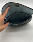 Coach Black Bleecker Smooth Leather Wristlet