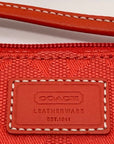 Coach Signature Coral Jaquard Mini Clutch Wristlet