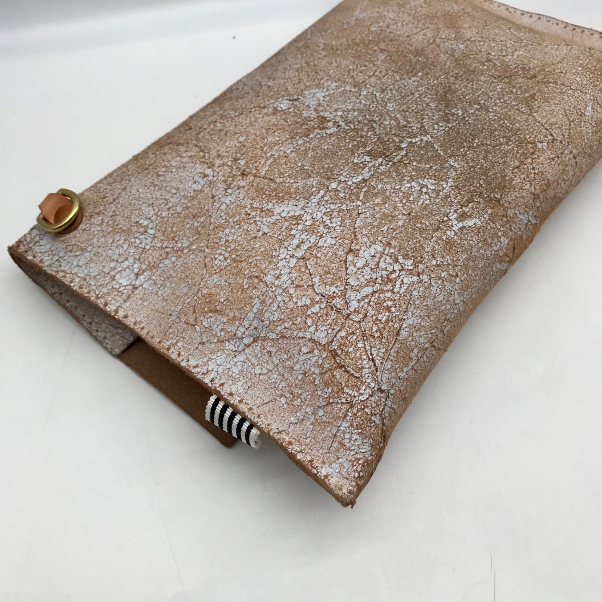 Meanwhile Back On The Farm Leather Birch White Clutch &amp; Crossbody Bag