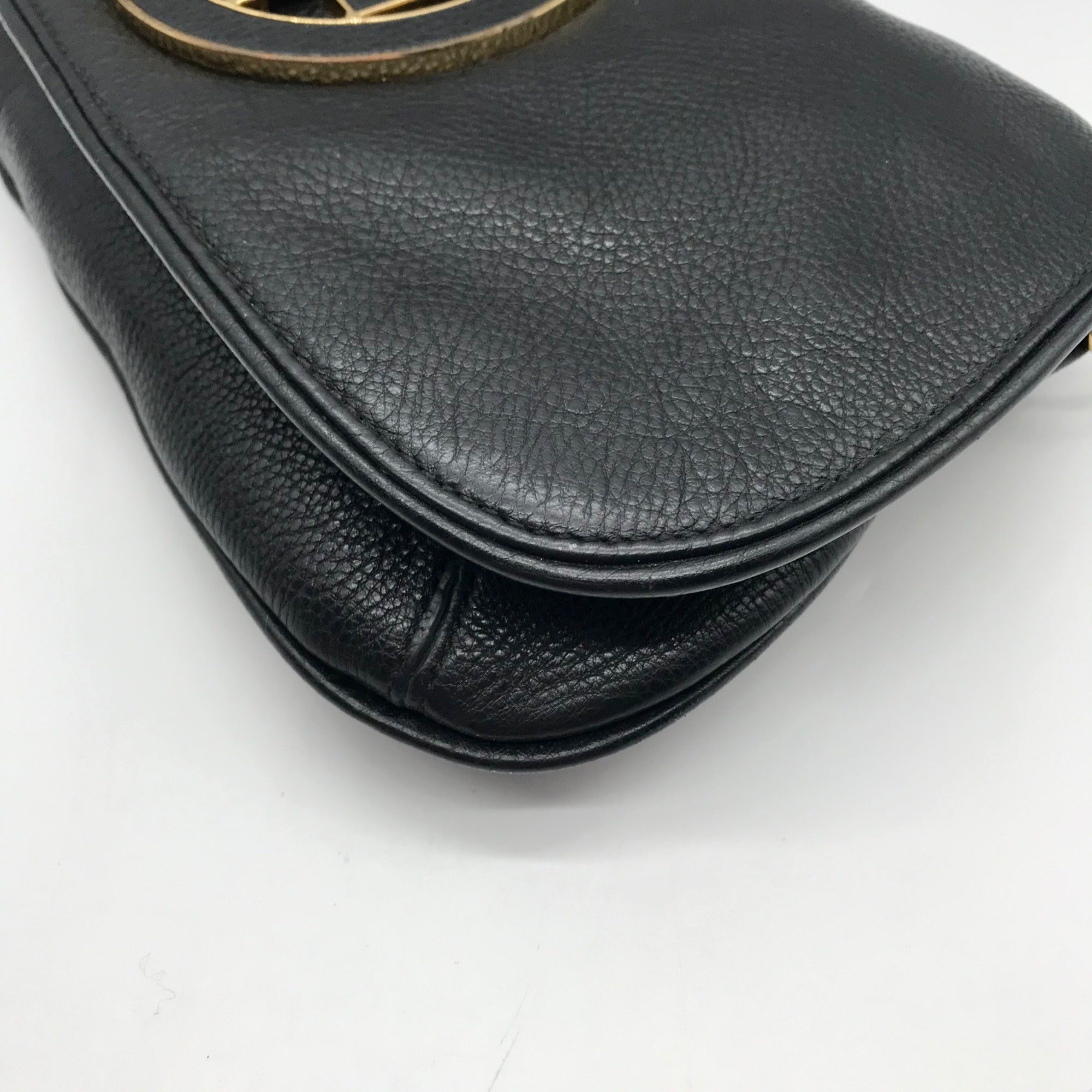 Tory Burch Black And Gold Crossbody Bag