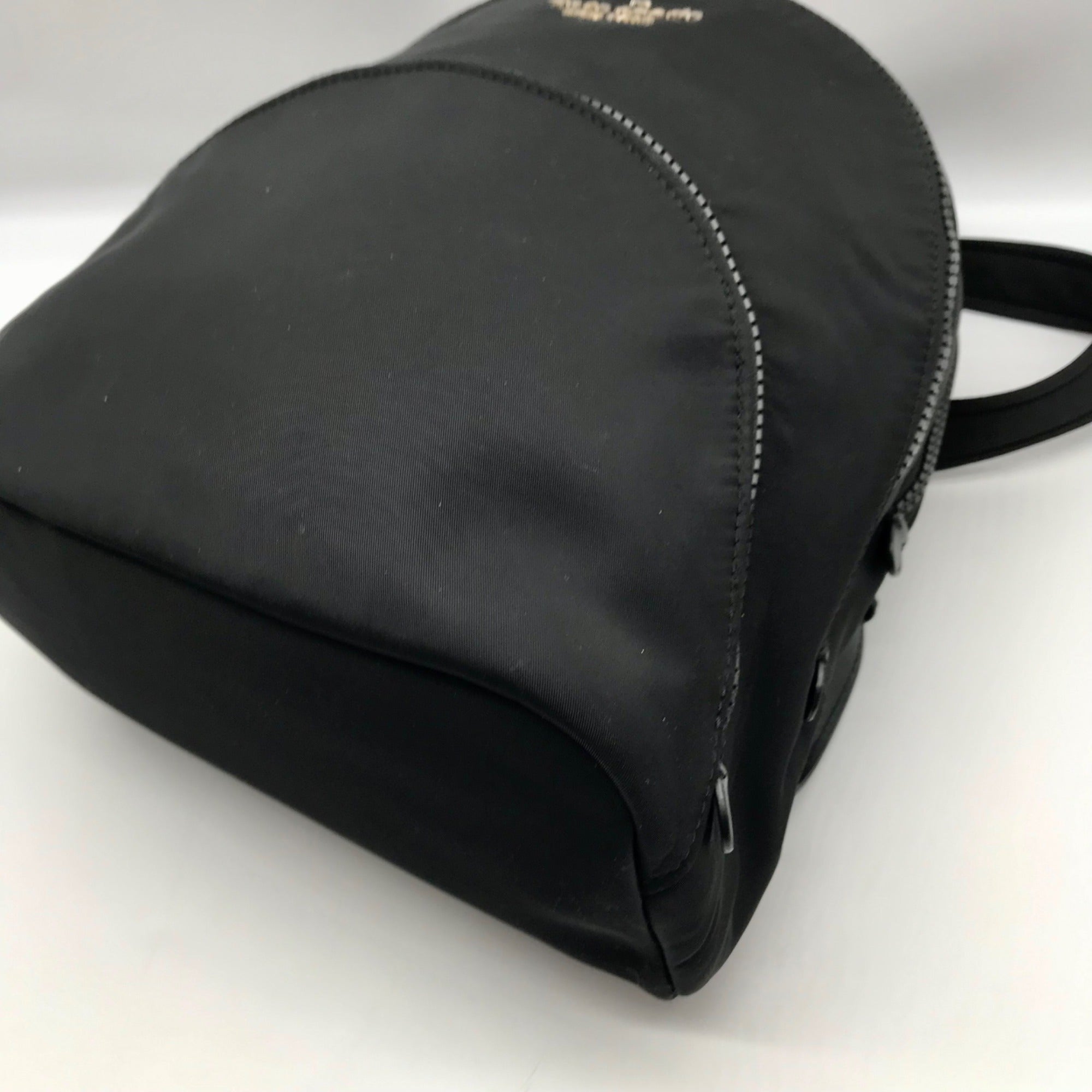 Kate Spade Black Nylon Karissa Backpack