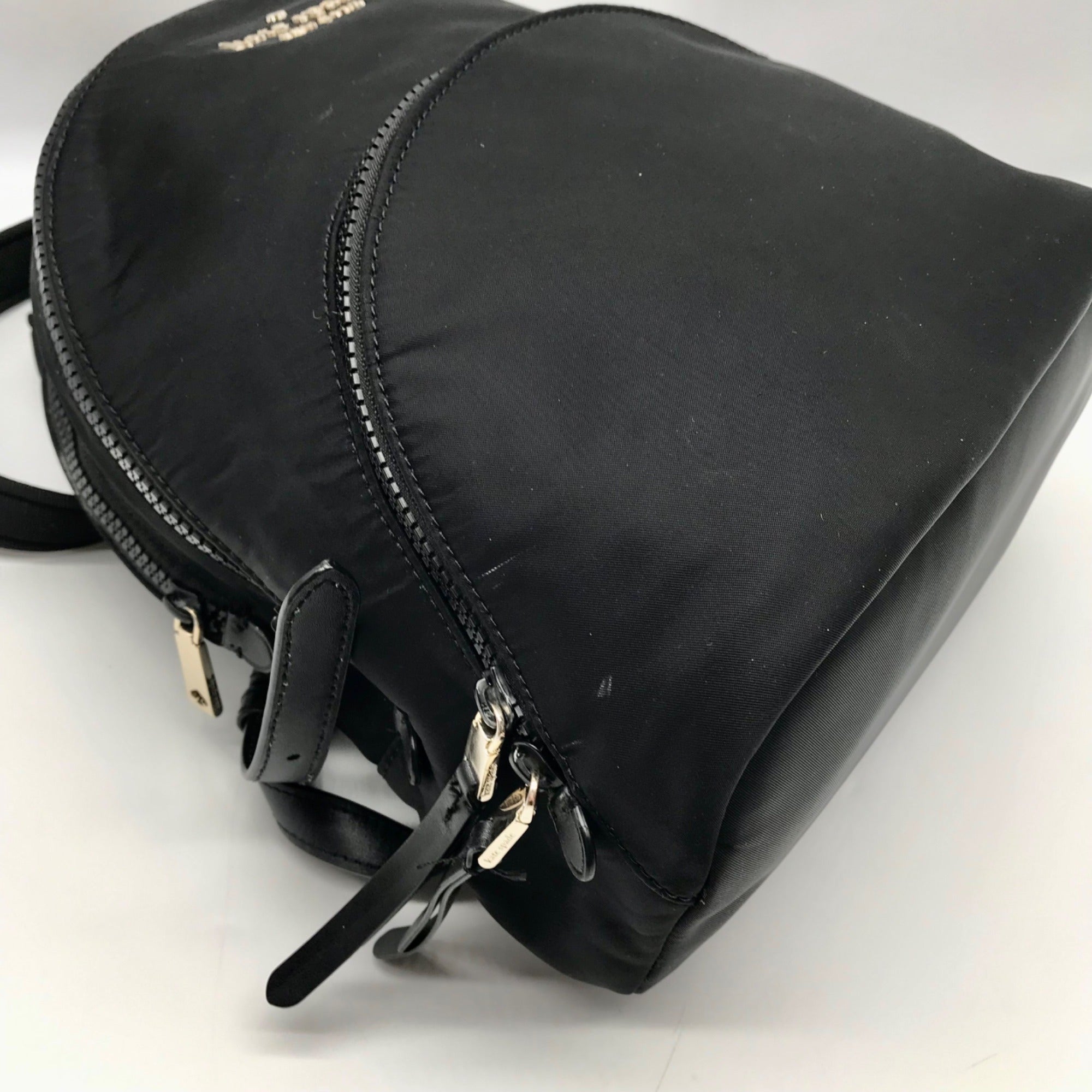 Kate Spade Black Nylon Karissa Backpack