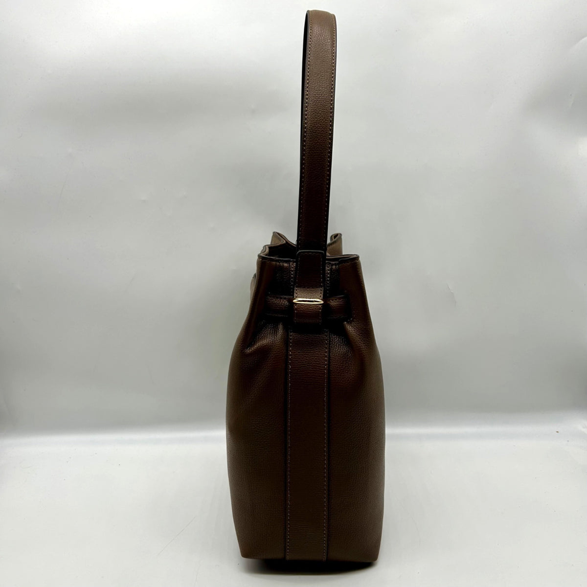 Nine West Brown Leather Crossbody Bag
