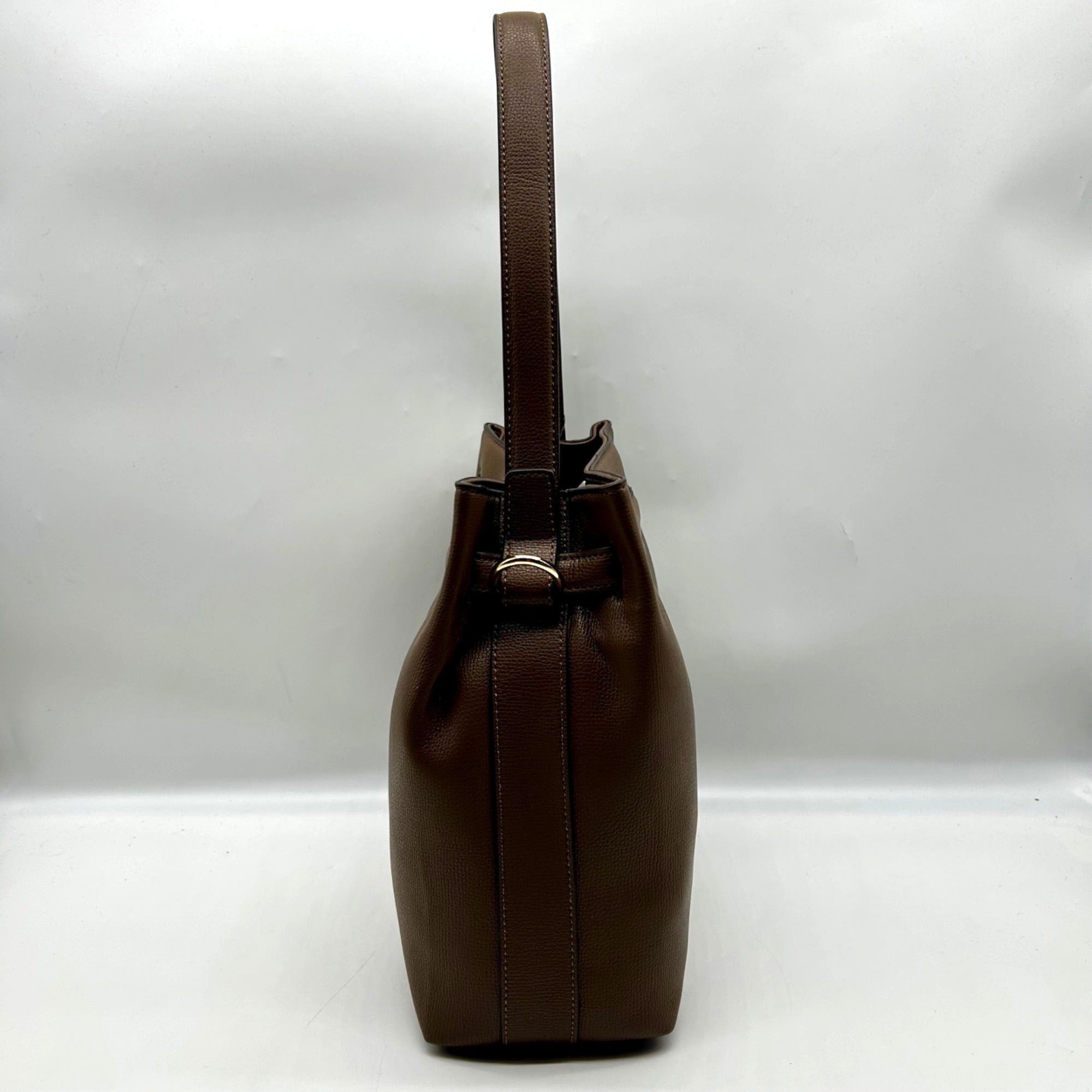Nine West Brown Leather Crossbody Bag