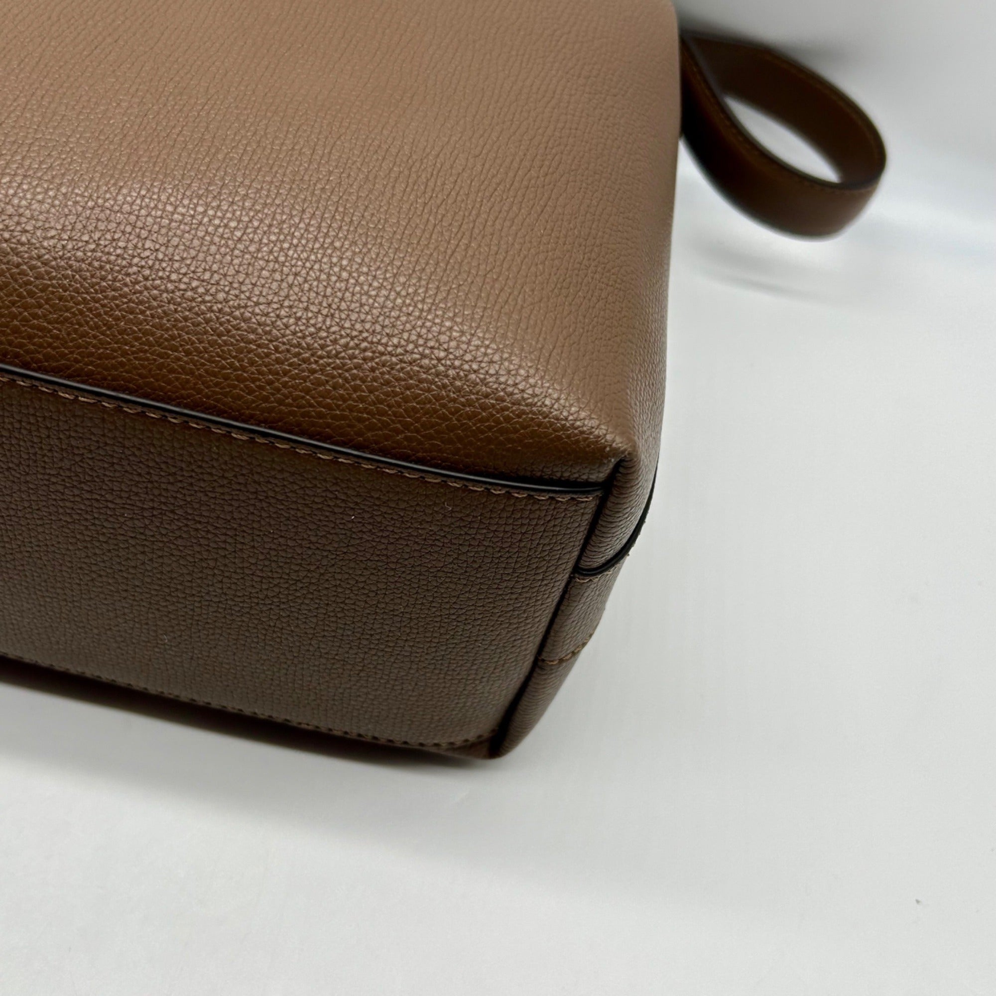 Nine West Brown Leather Crossbody Bag