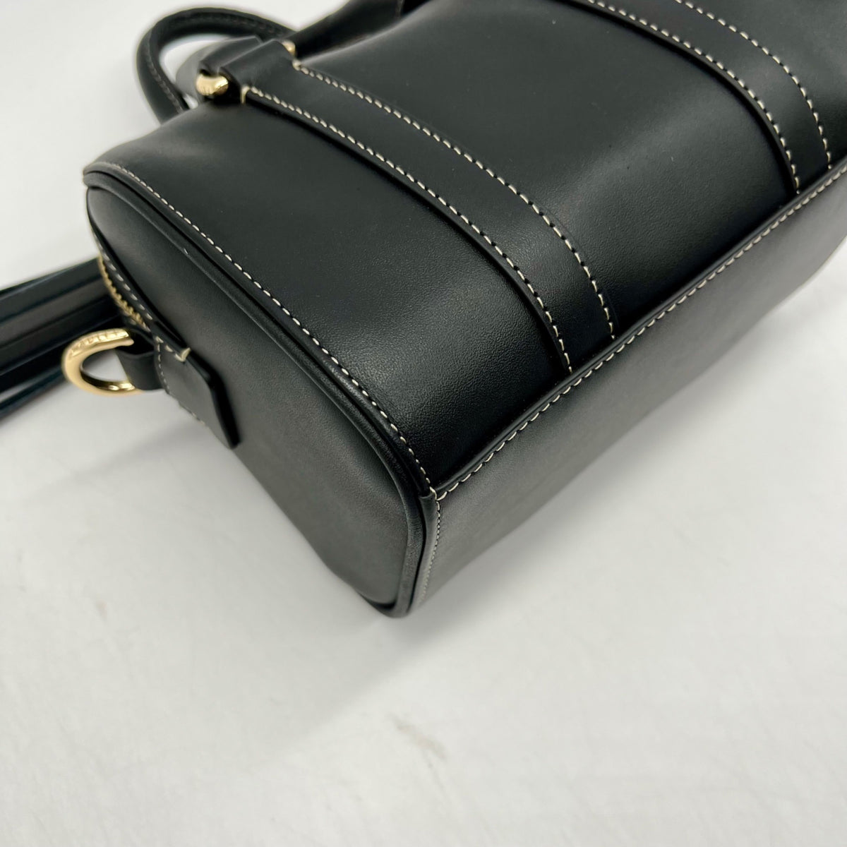 Radley London Black Leather Mini Satchel Bag