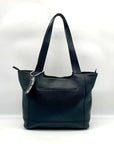 The Sak Black Leather De Young Tote -NWT