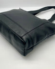 The Sak Black Leather De Young Tote -NWT