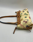 Dooney & Bourke Beach Print Coated Canvas Shoulder Bag