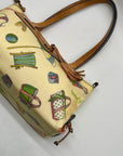 Dooney & Bourke Beach Print Coated Canvas Shoulder Bag