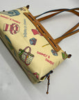 Dooney & Bourke Beach Print Coated Canvas Shoulder Bag