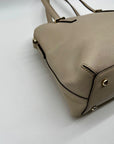 Kate Spade Grey Saffiano Leather Cedar Street Maise Satchel Bag
