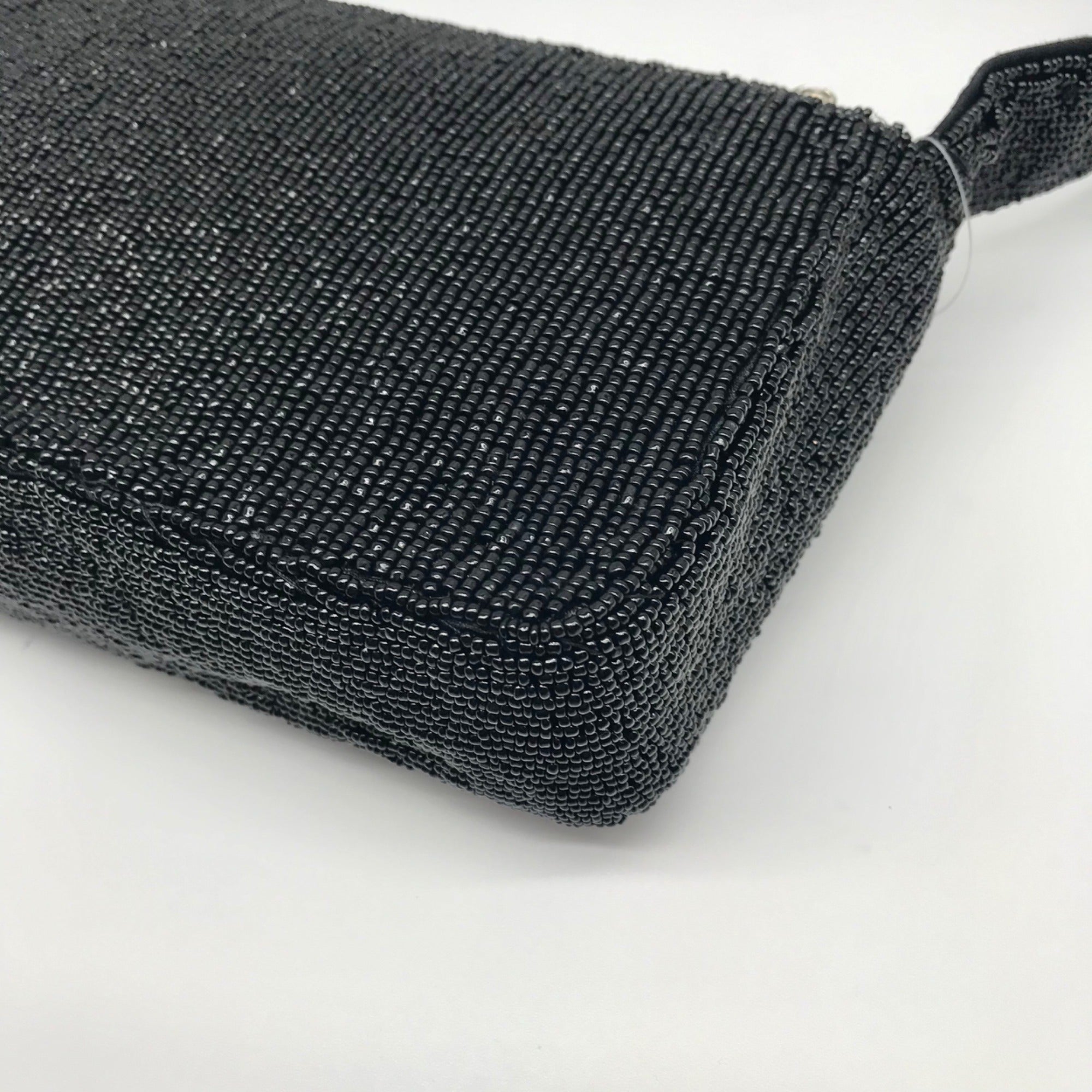 On 34th Black Beaded Shoulder Bag