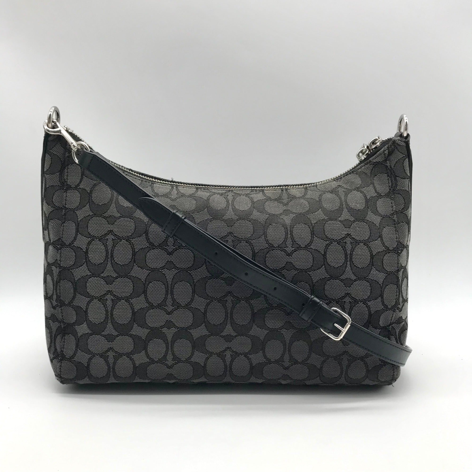 Coach Black Celeste Convertible Hobo Bag F58284