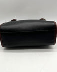 Brighton Vintage Dual-Toned Leather Mini Satchel
