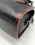 Brighton Vintage Dual-Toned Leather Mini Satchel