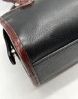 Brighton Vintage Dual-Toned Leather Mini Satchel
