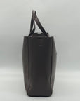 Calpak Toffee Faux Leather Haven Laptop Tote Bag
