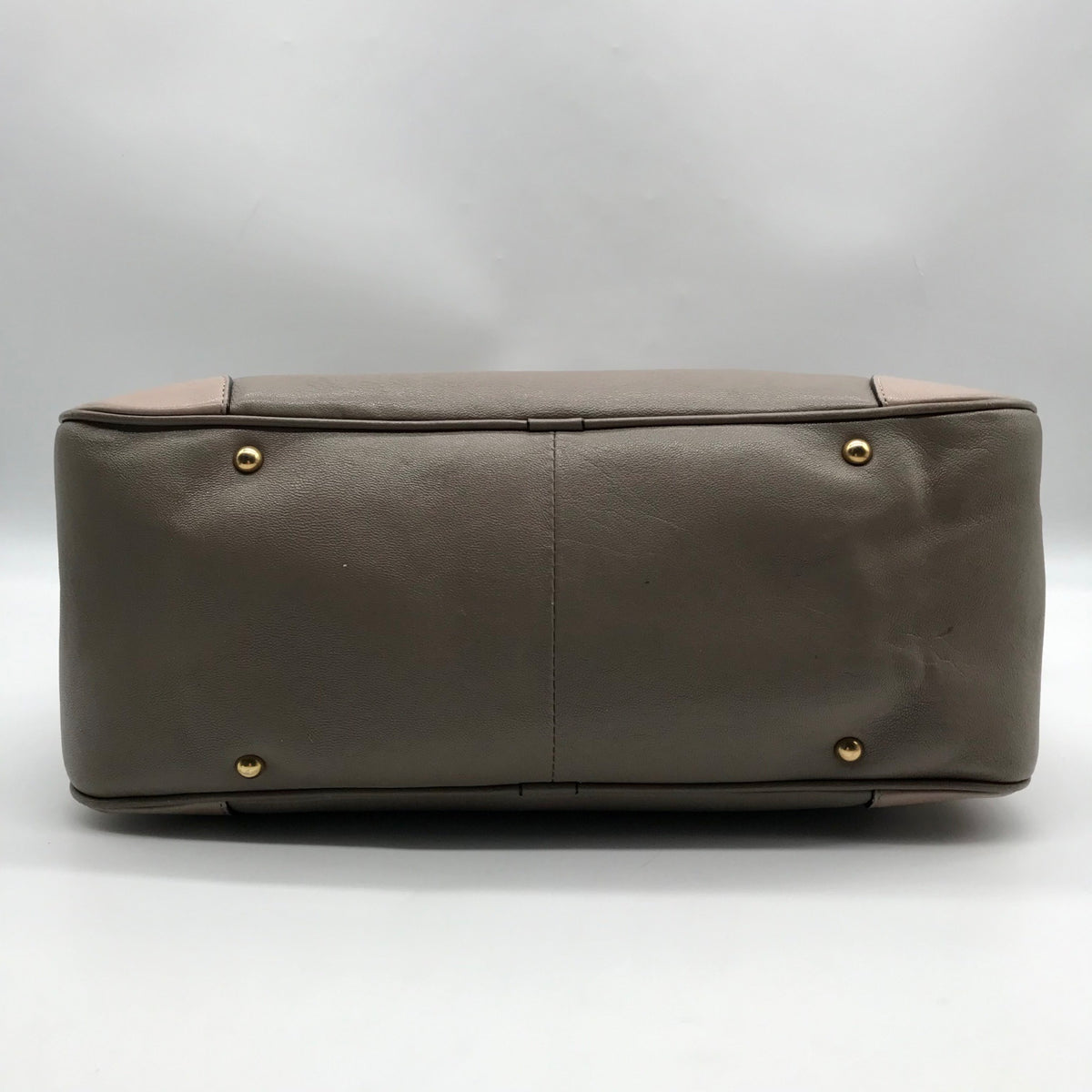 Marc Jacobs Gray Leather Manhattan Whitney Convertible Satchel Bag