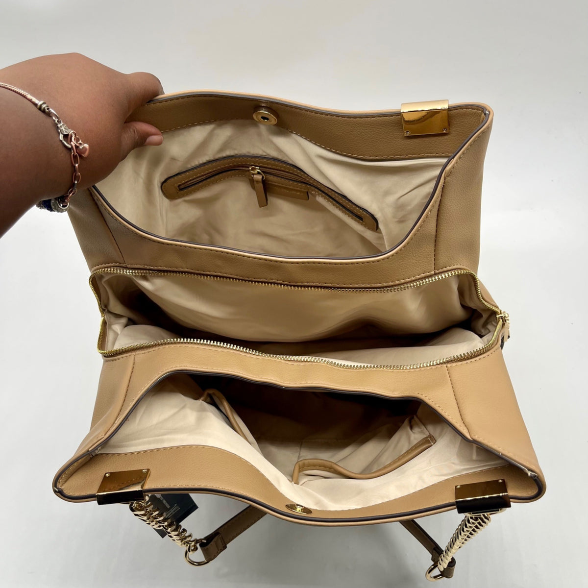 I.n.c. International Concepts Carmel Faux Leather Trippii Chain Tote