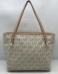 Michael Kors Vanilla Monogram Diaper Tote Bag