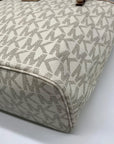 Michael Kors Vanilla Monogram Diaper Tote Bag
